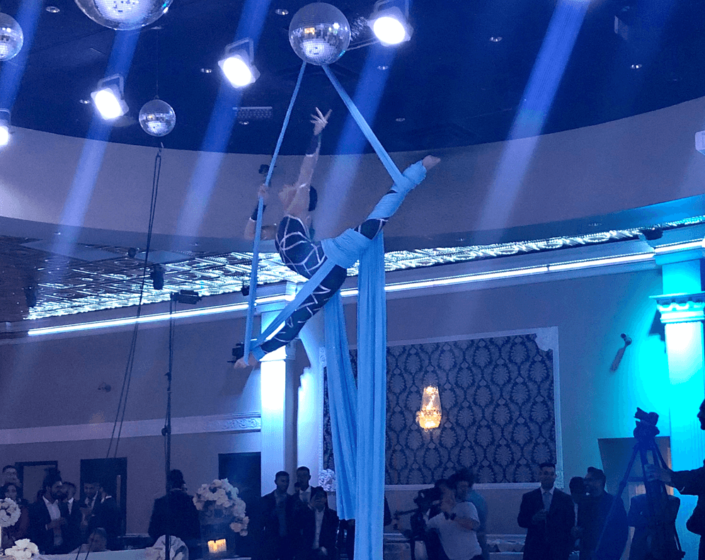aerial acrobatics